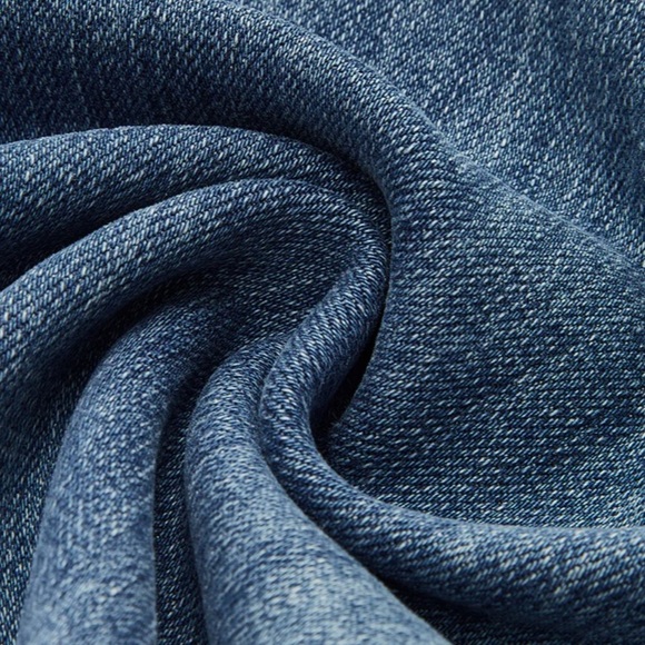 Commense - High Waist Denim Bootcut Jeans - Navy - S (4) - Picture 7 of 9